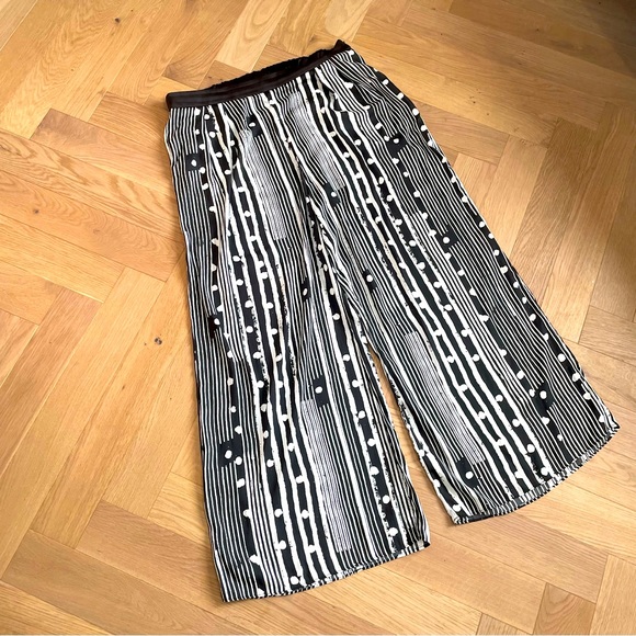 ELEVENSES for Anthropologie palazzo pants size L - Picture 1 of 15